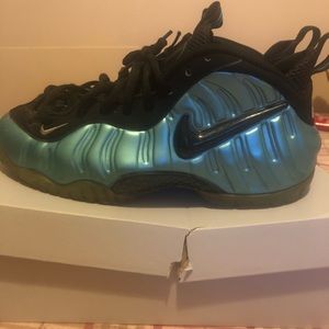 Nike electric blue foamposite